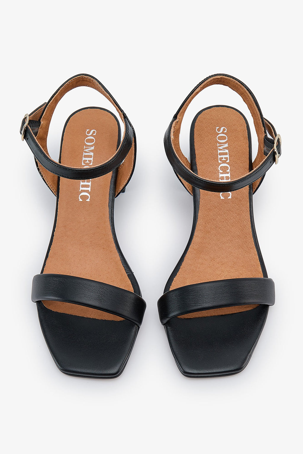 Alessia Sandals - Black - SOMECHIC