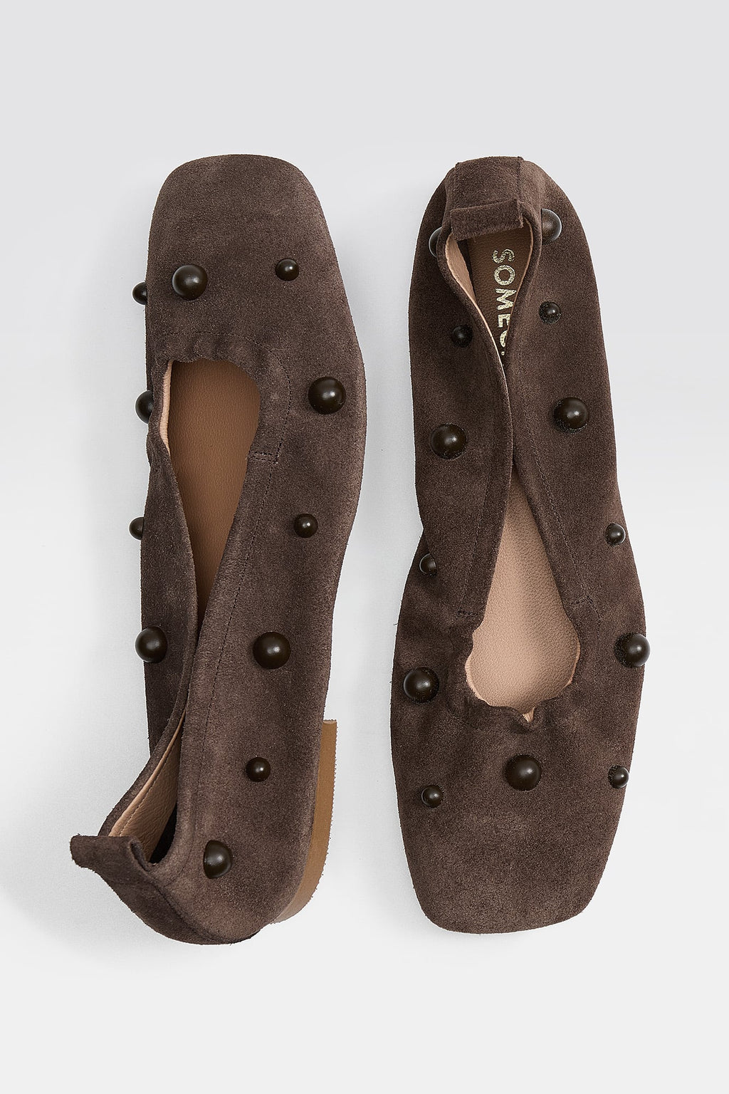 Alexia Ballet Flats - Brown - SOMECHIC