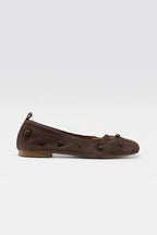 Alexia Ballet Flats - Brown - SOMECHIC