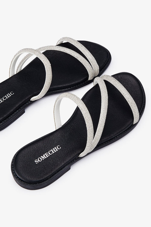 Alice Sandals - Silver - SOMECHIC