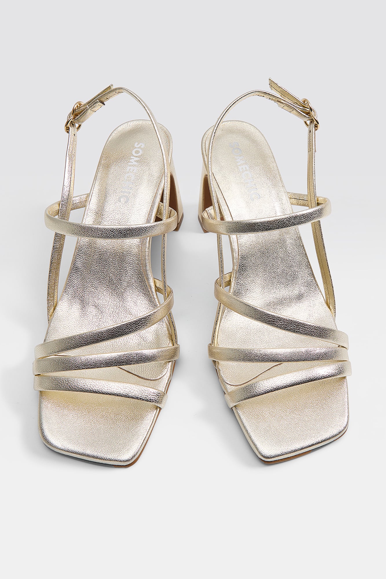 Amira Sandals - Gold - SOMECHIC