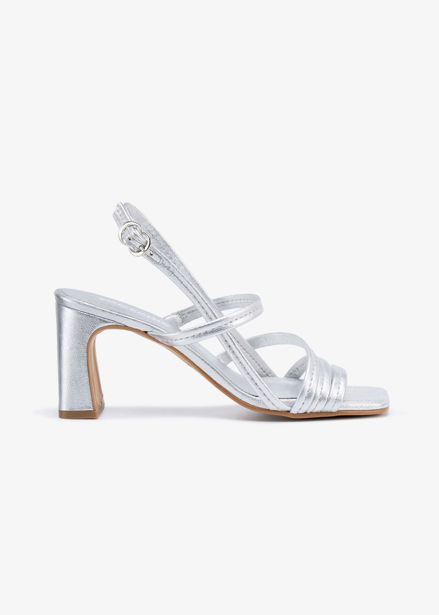 Amira Sandals - Silver - SOMECHIC