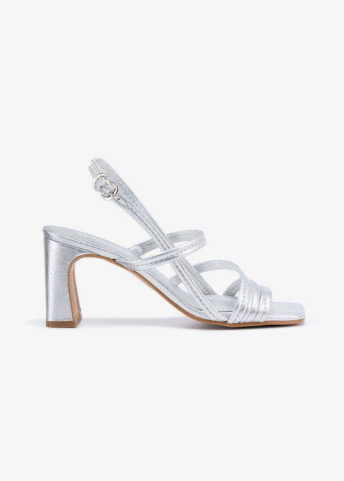 Amira Sandals - Silver - SOMECHIC