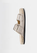 Billie Sandals - Linen - SOMECHIC
