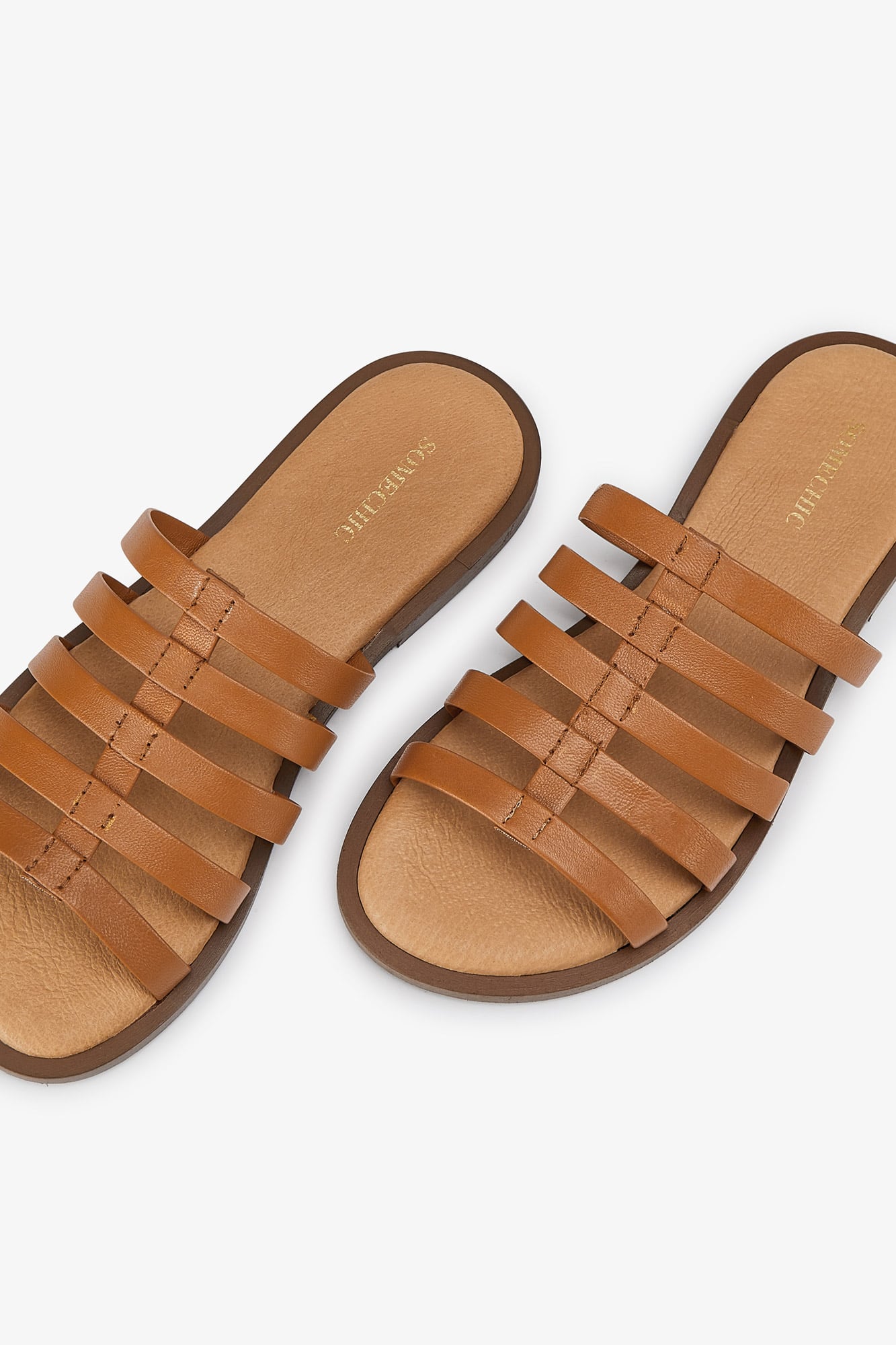 Cali Sandals - Brown - SOMECHIC
