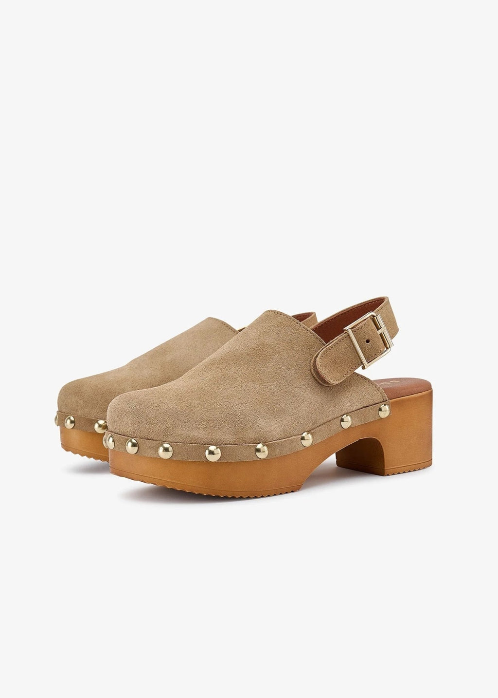 Eve Clogs - Beige - SOMECHIC
