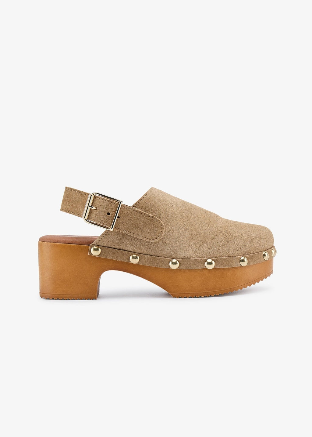Eve Clogs - Beige - SOMECHIC