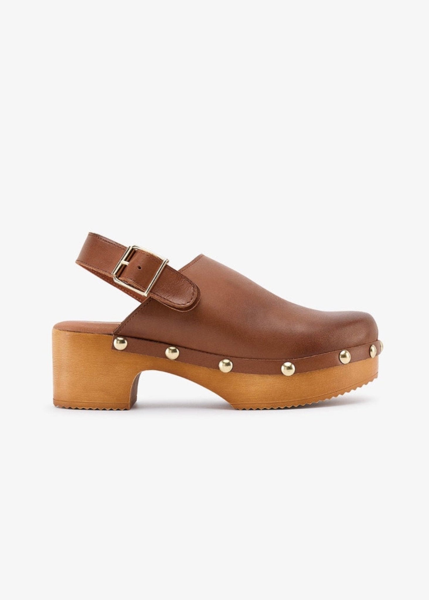 Eve Clogs - Brown - SOMECHIC