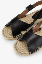 Formentera Sandals - Black - SOMECHIC