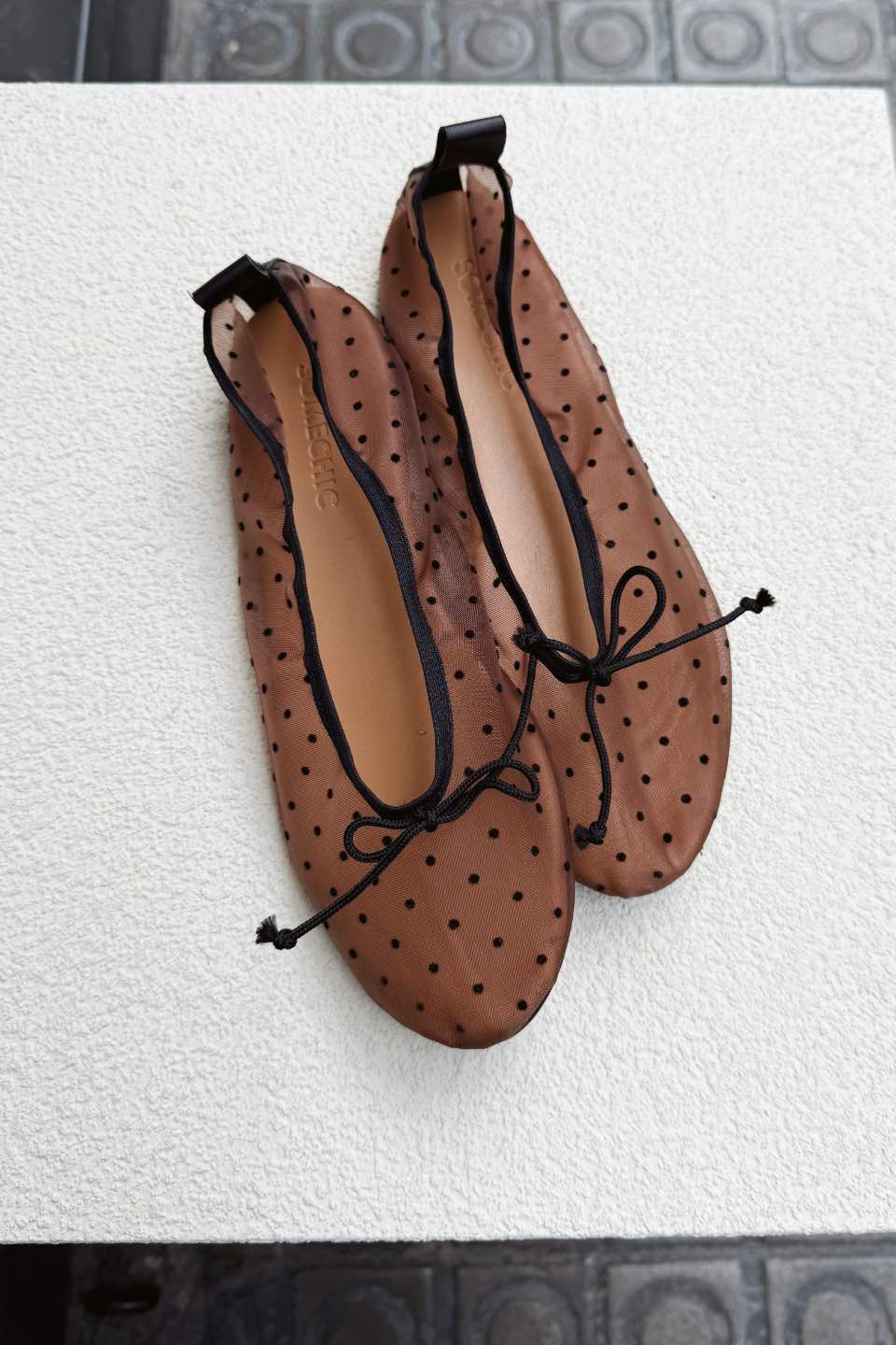 Harper Ballet Flats - Black - SOMECHIC