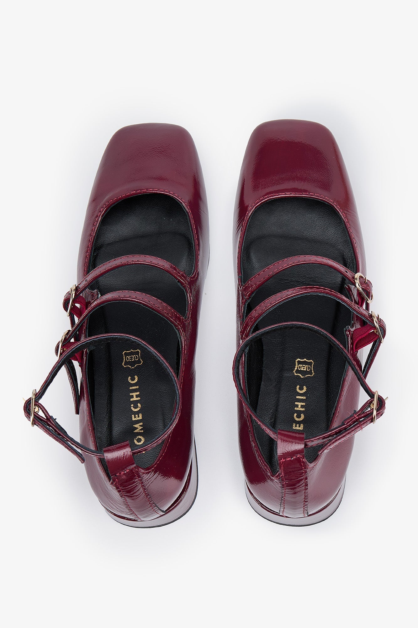 July Ballet Flats - Bordeaux - SOMECHIC