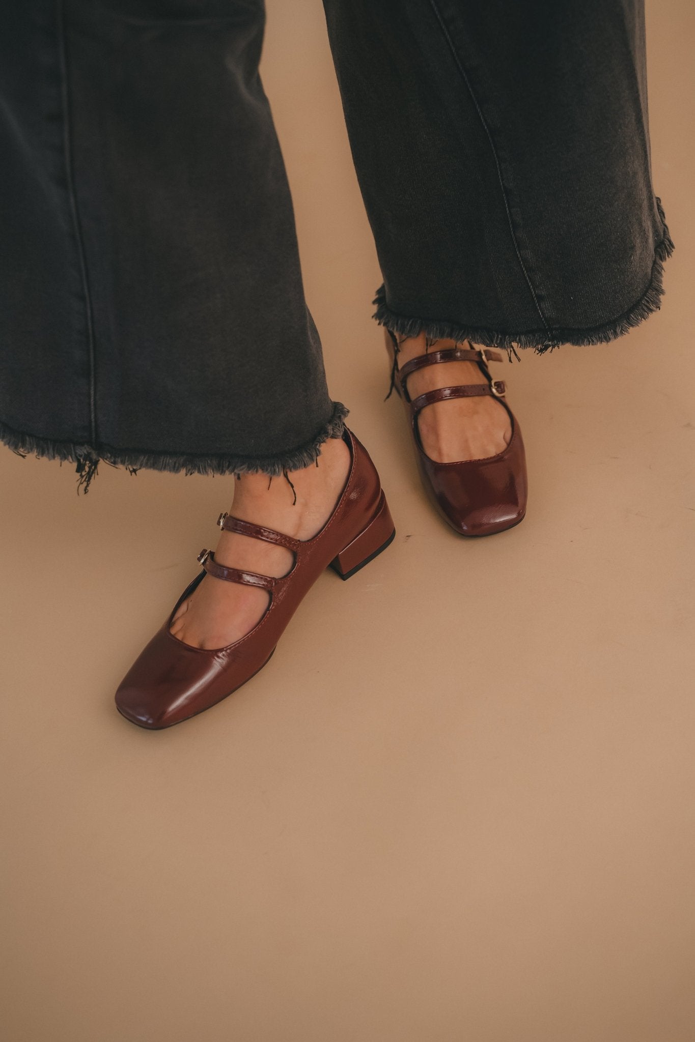 July Ballet Flats - Bordeaux - SOMECHIC