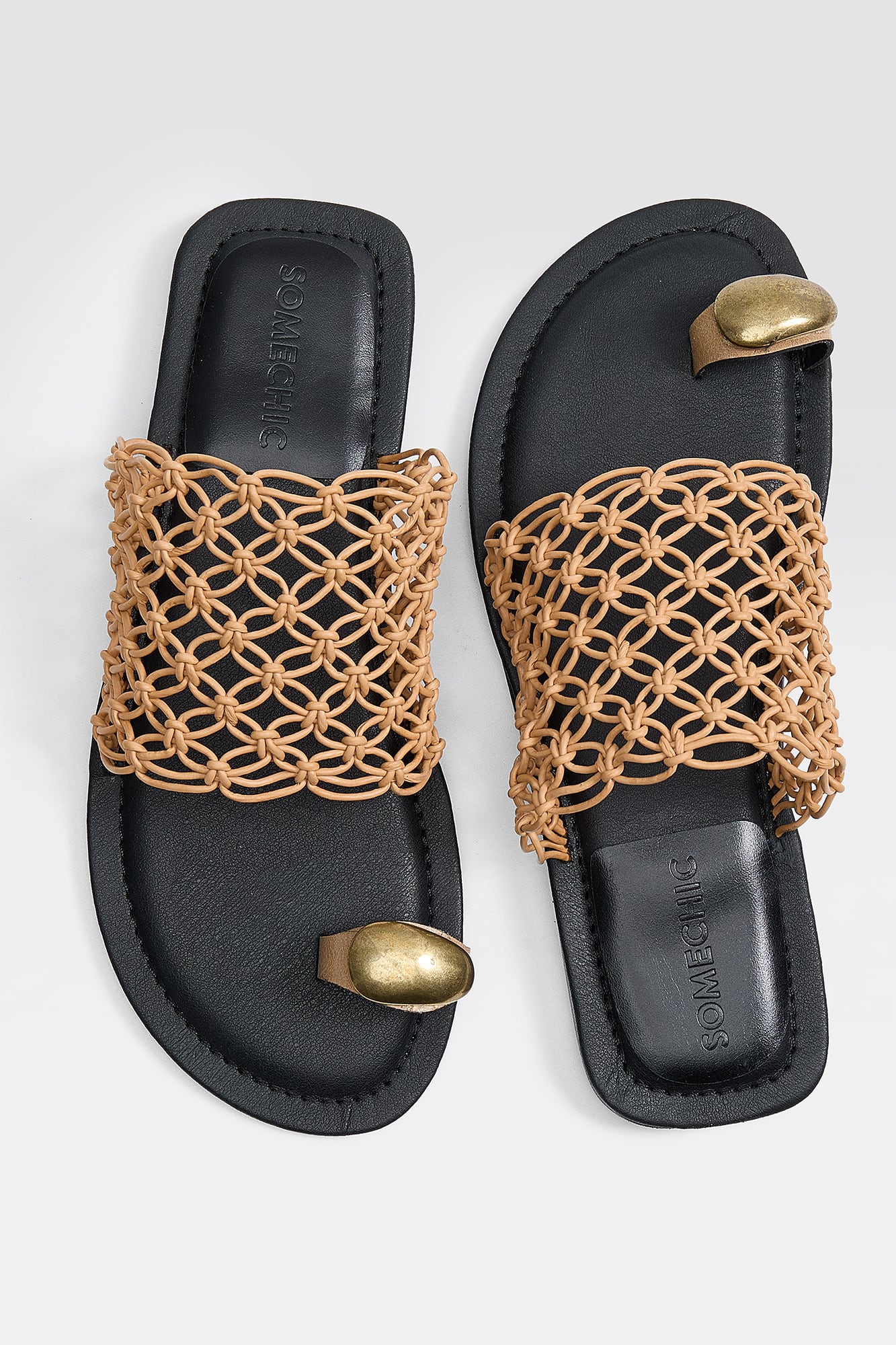 Juni Sandals - Brown - SOMECHIC