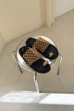 Juni Sandals - Brown - SOMECHIC