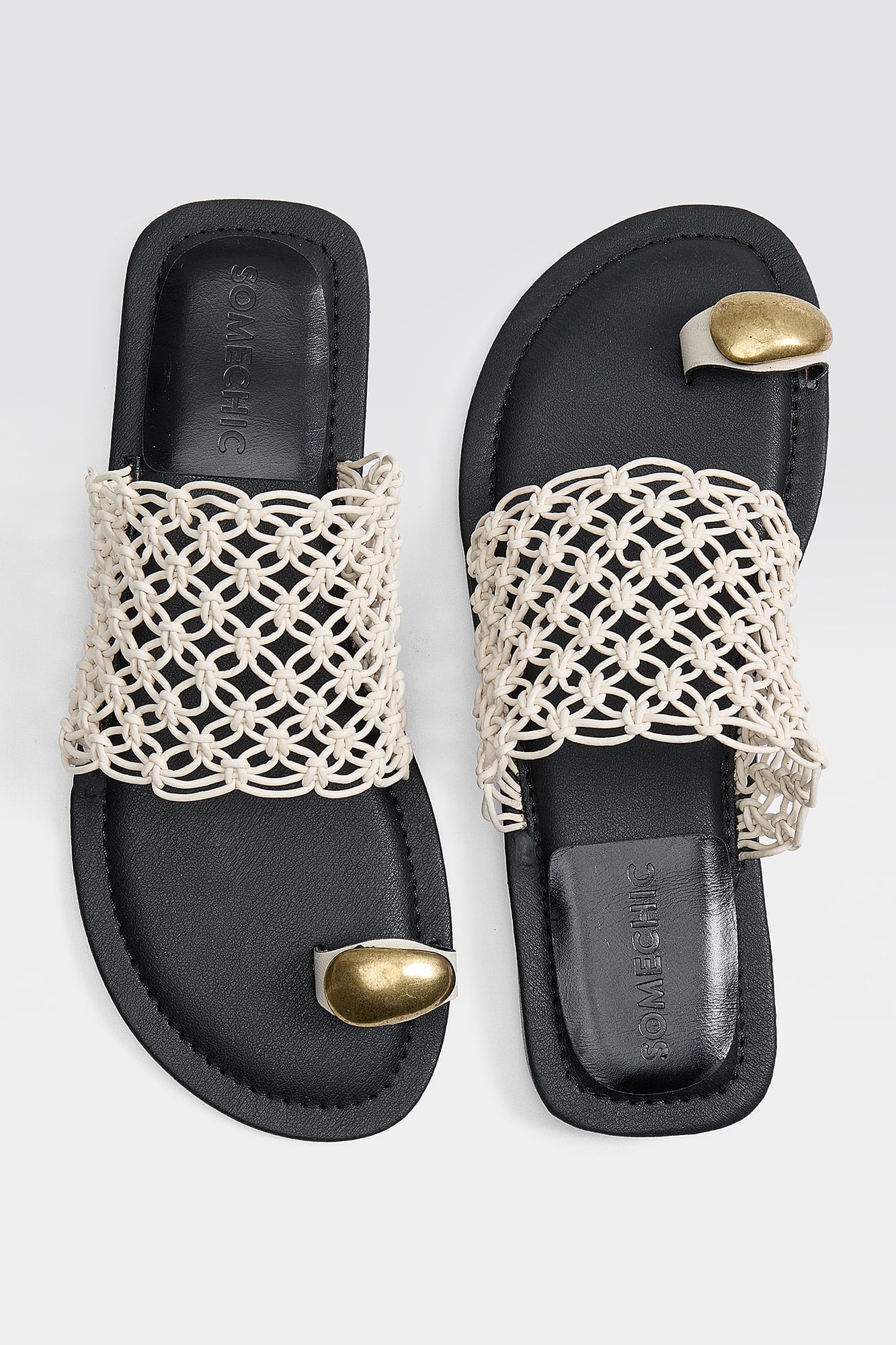 Juni Sandals - Off White - SOMECHIC