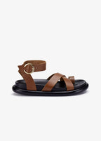 Lenna Sandals - Cocoa - SOMECHIC