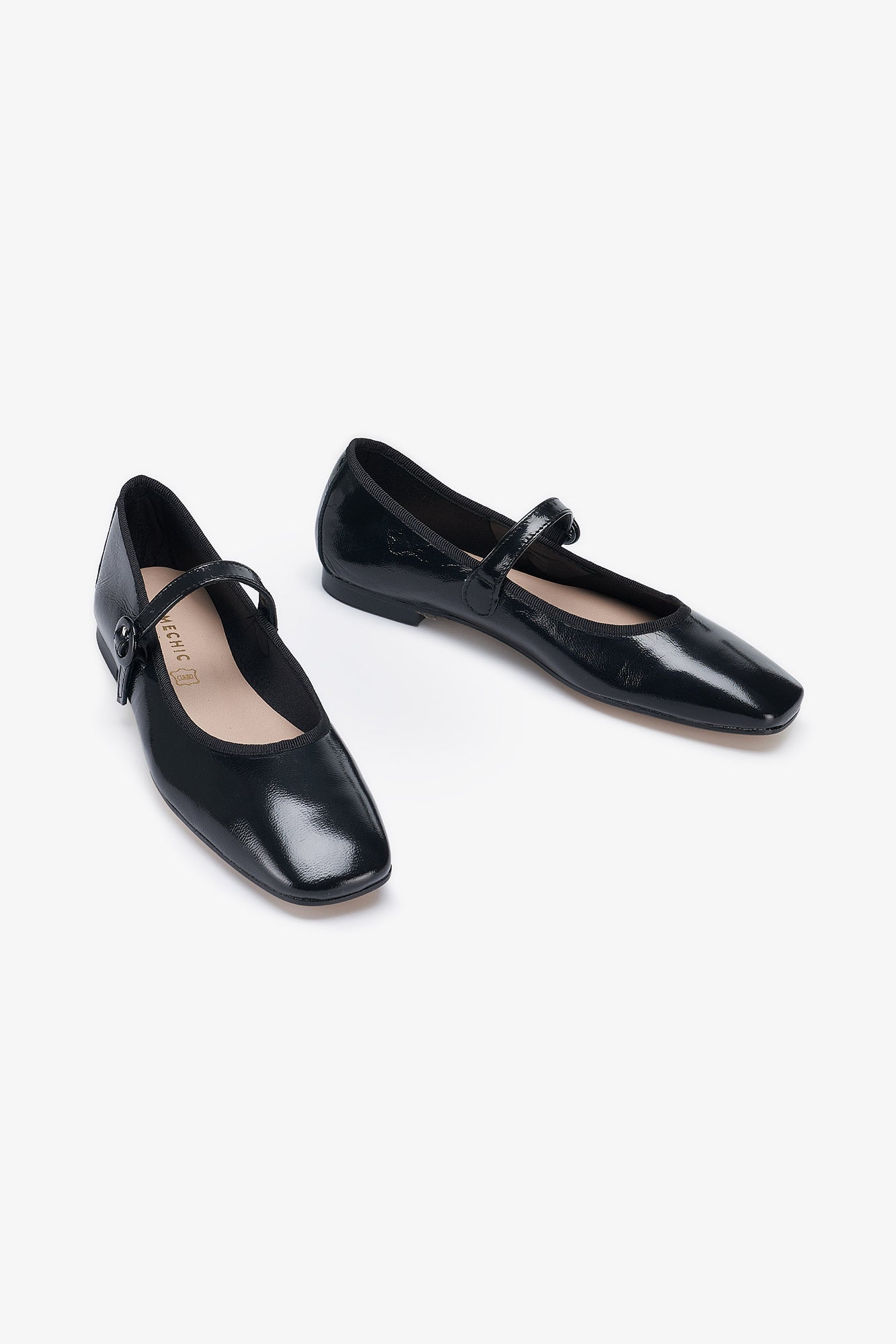 Mary Ballet Flats - Black - SOMECHIC