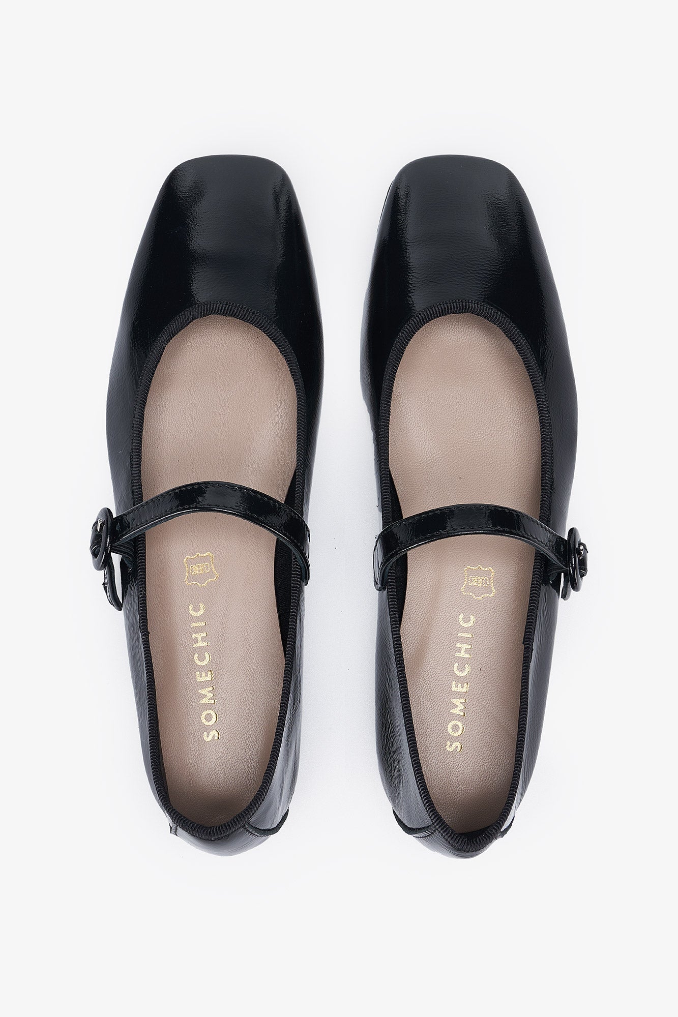 Mary Ballet Flats - Black - SOMECHIC