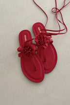 Mila Sandals - Red - SOMECHIC