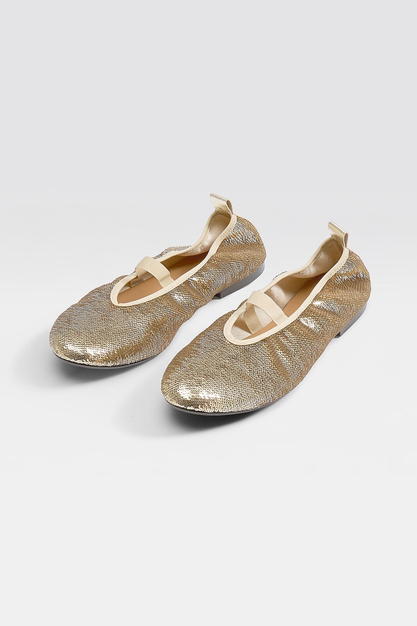 Monik Ballet Flats - Gold - SOMECHIC