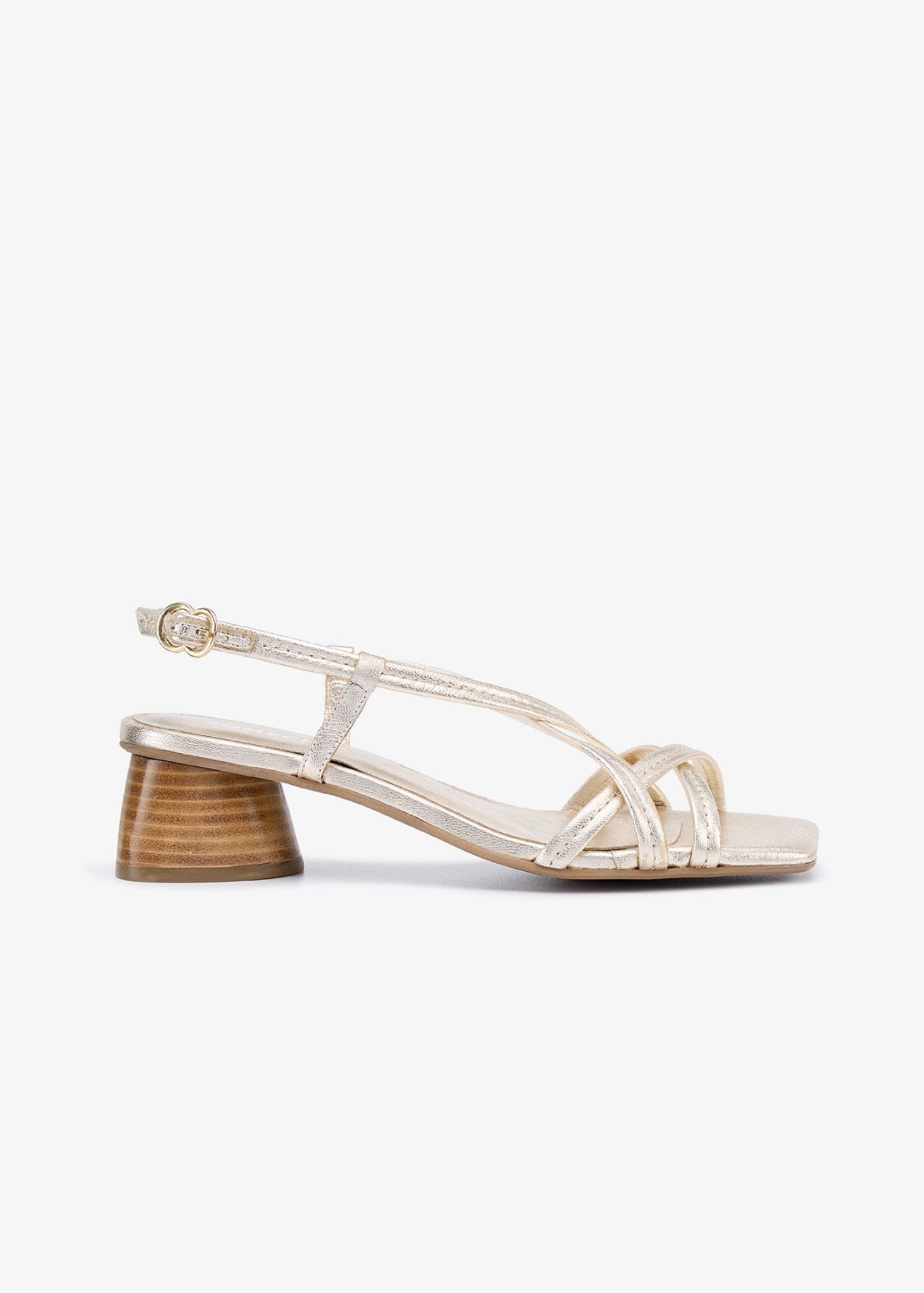 Naya Sandals - Gold - SOMECHIC