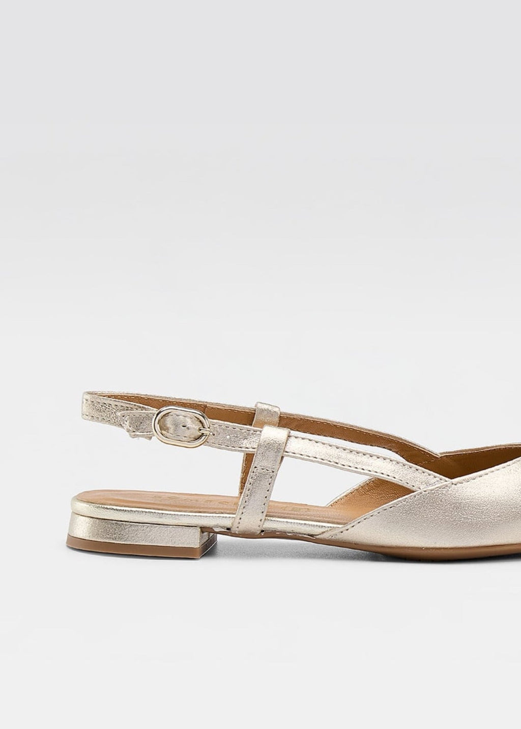 Nicole Ballet Flats - Gold - SOMECHIC