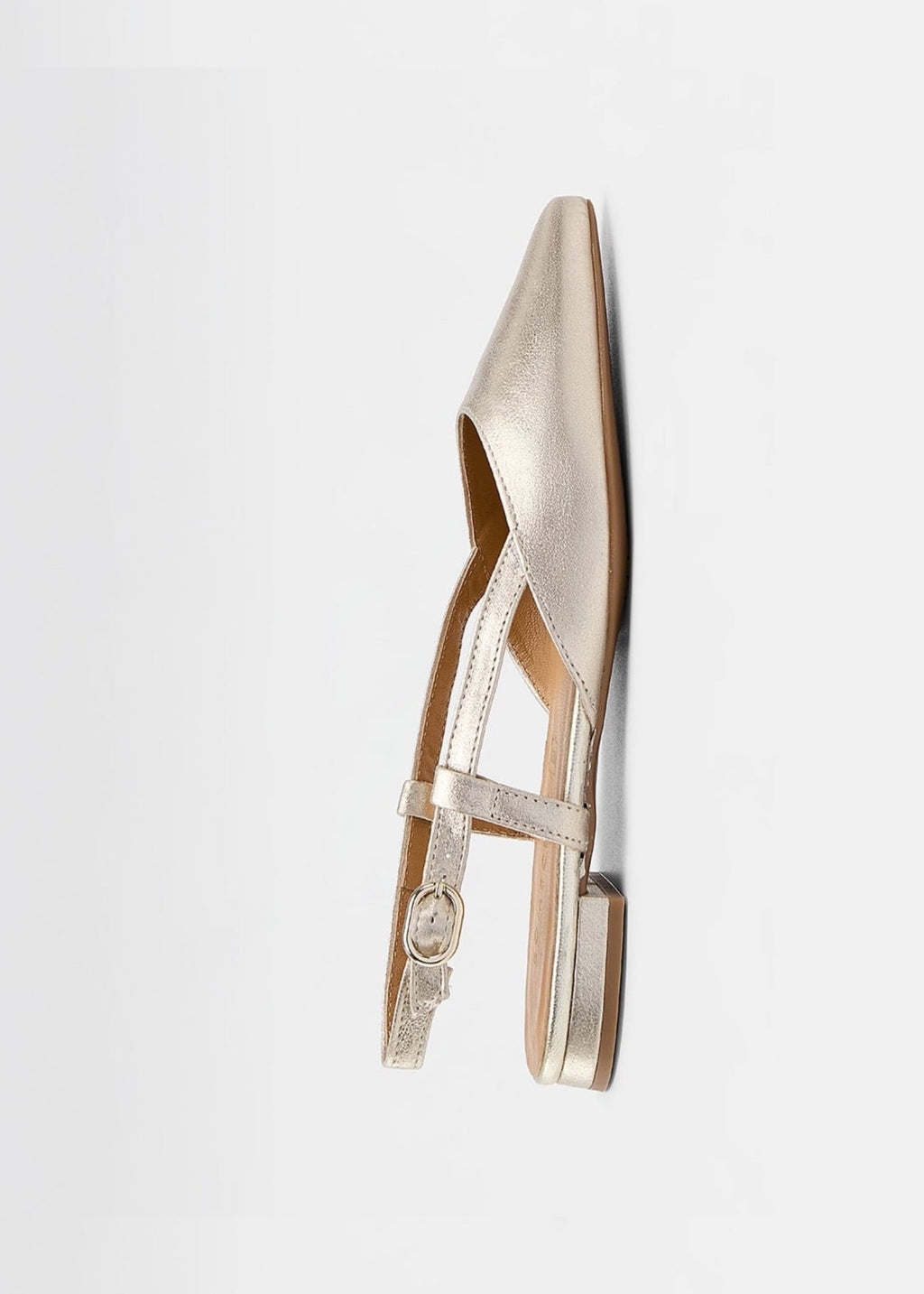 Nicole Ballet Flats - Gold - SOMECHIC