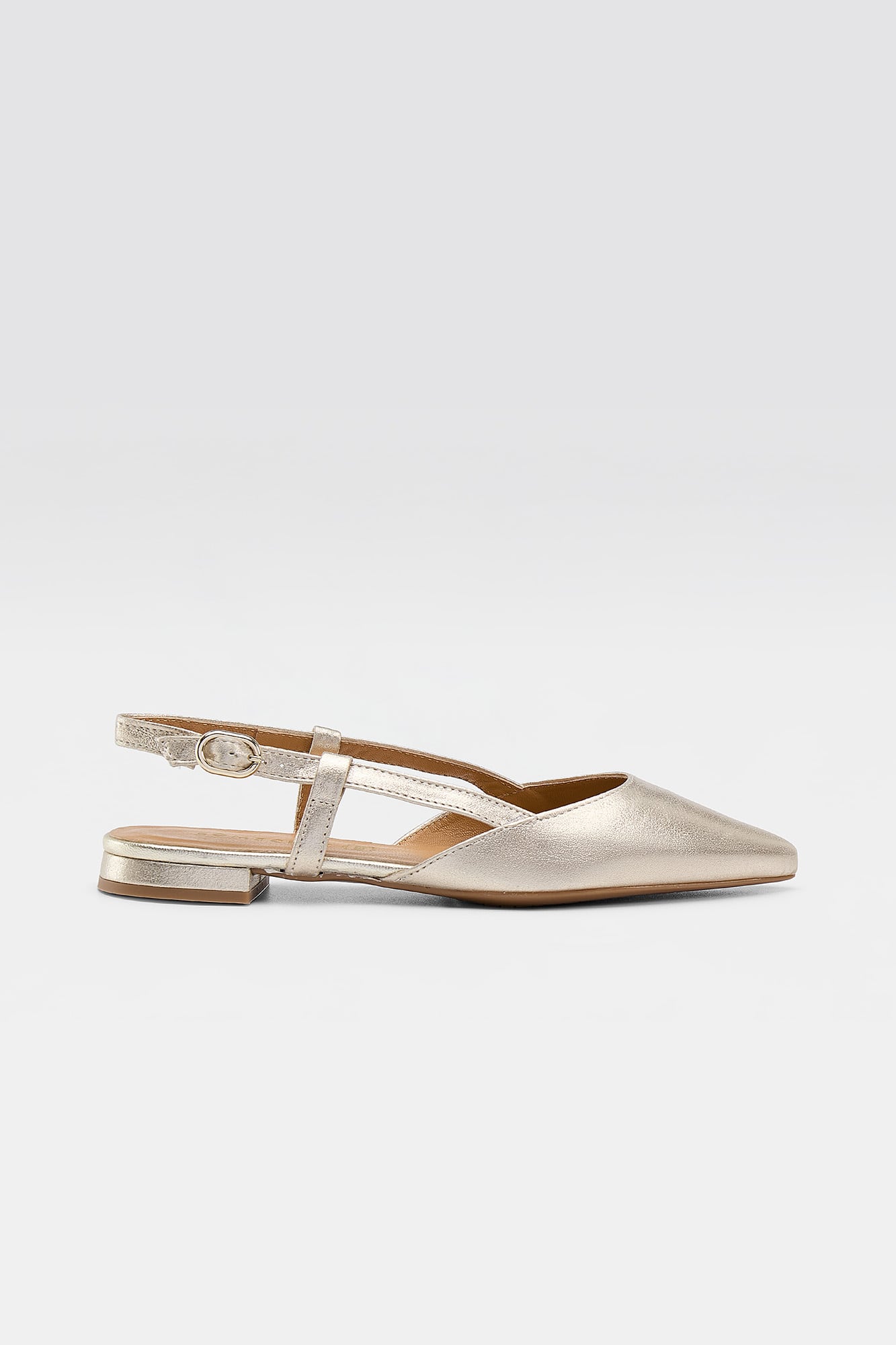 Nicole Ballet Flats - Gold - SOMECHIC