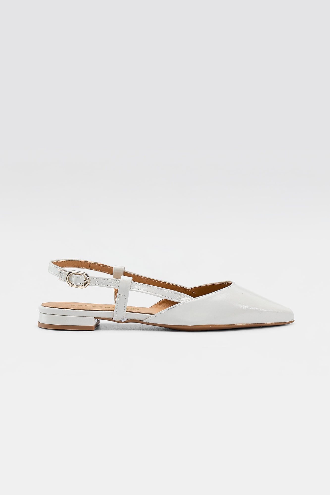 Nicole Ballet Flats - Off White - SOMECHIC