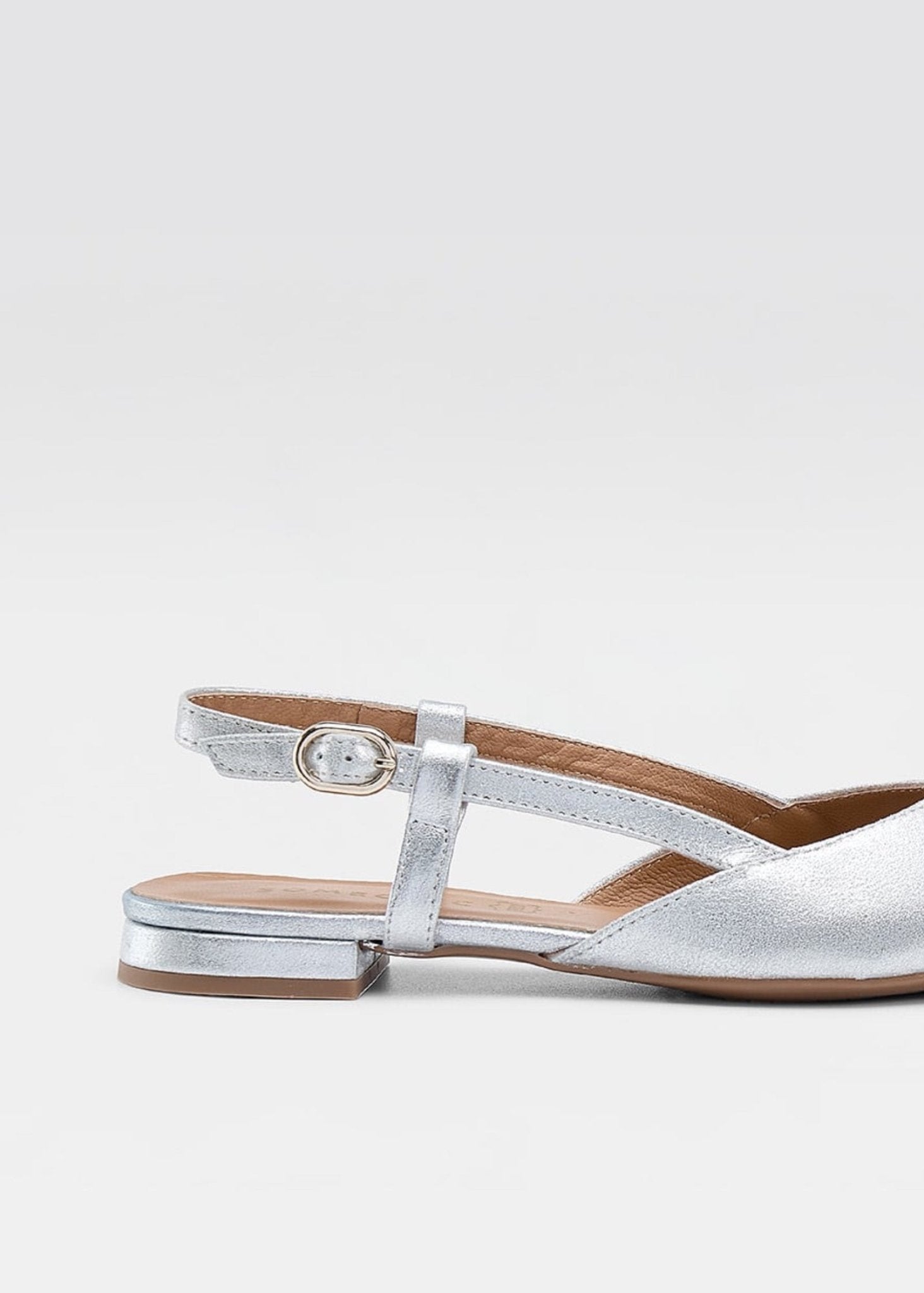 Nicole Ballet Flats - Silver - SOMECHIC