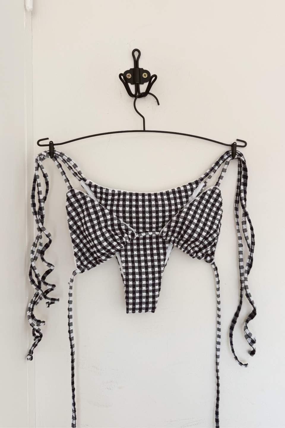 Pippa Bikini Bottom - Blue Vichy - SOMECHIC