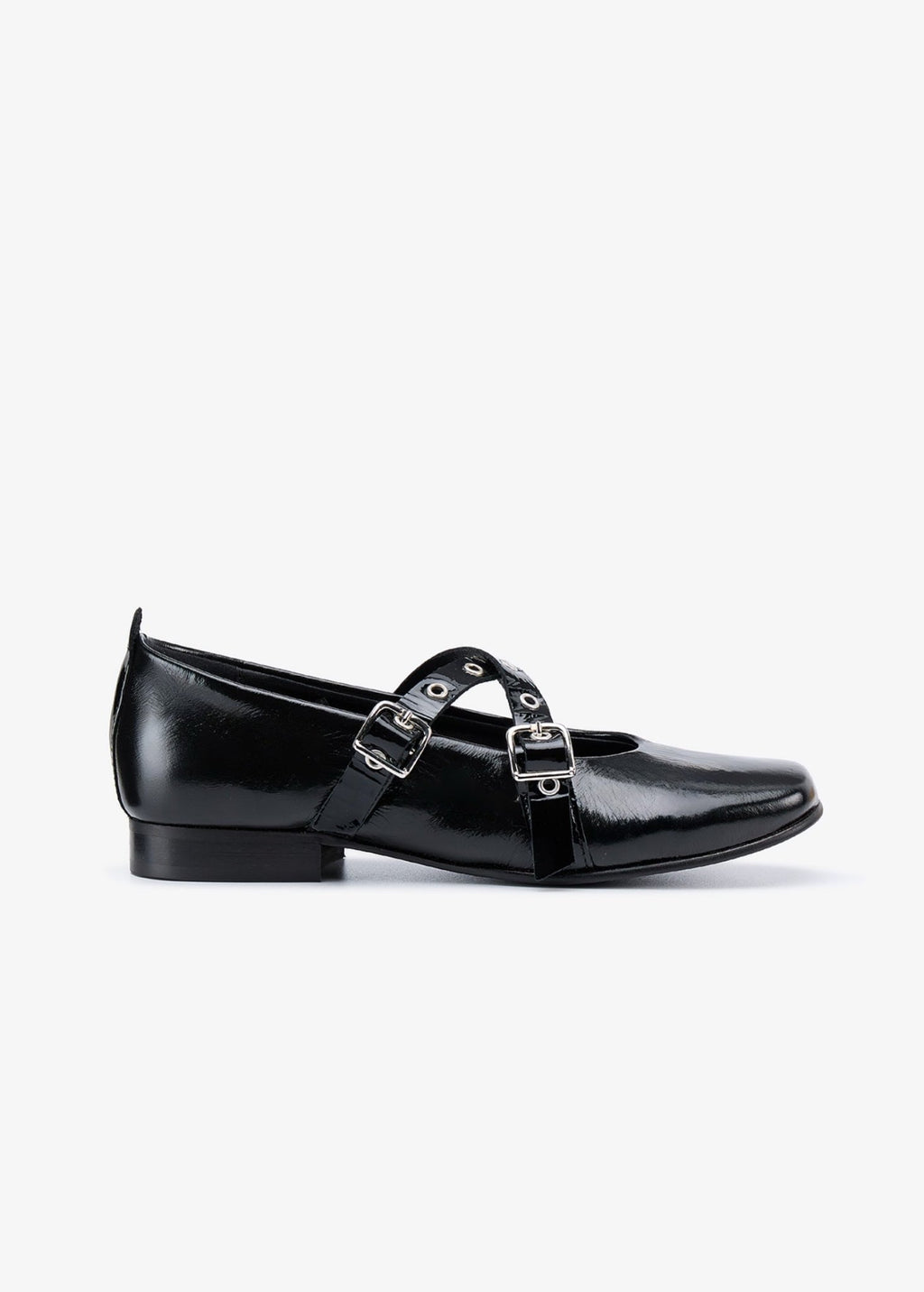 Sabrina Ballet Flats - Black - SOMECHIC