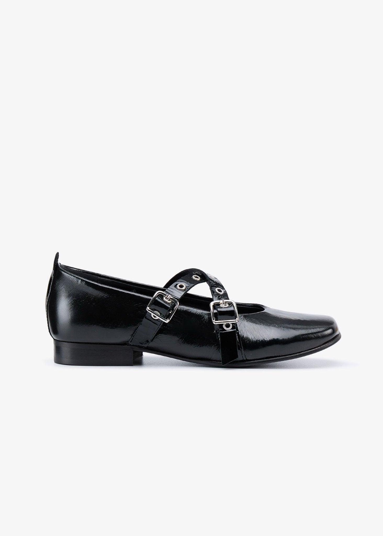 Sabrina Ballet Flats - Black - SOMECHIC