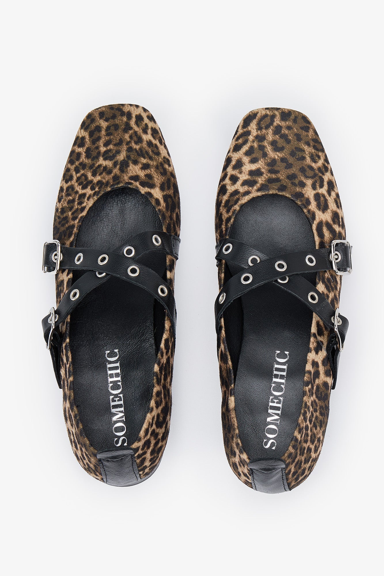 Sabrina Ballet Flats - Leo - SOMECHIC