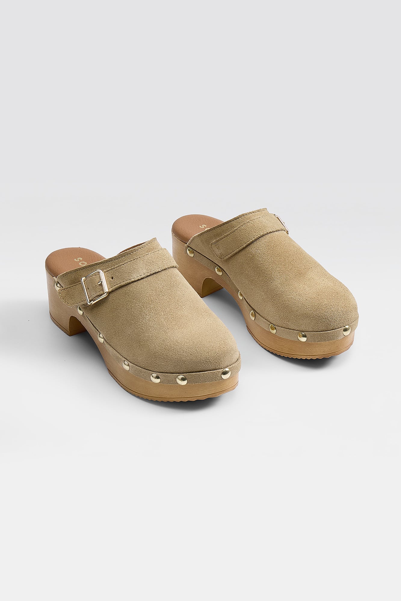 Sierra Clogs - Beige - SOMECHIC