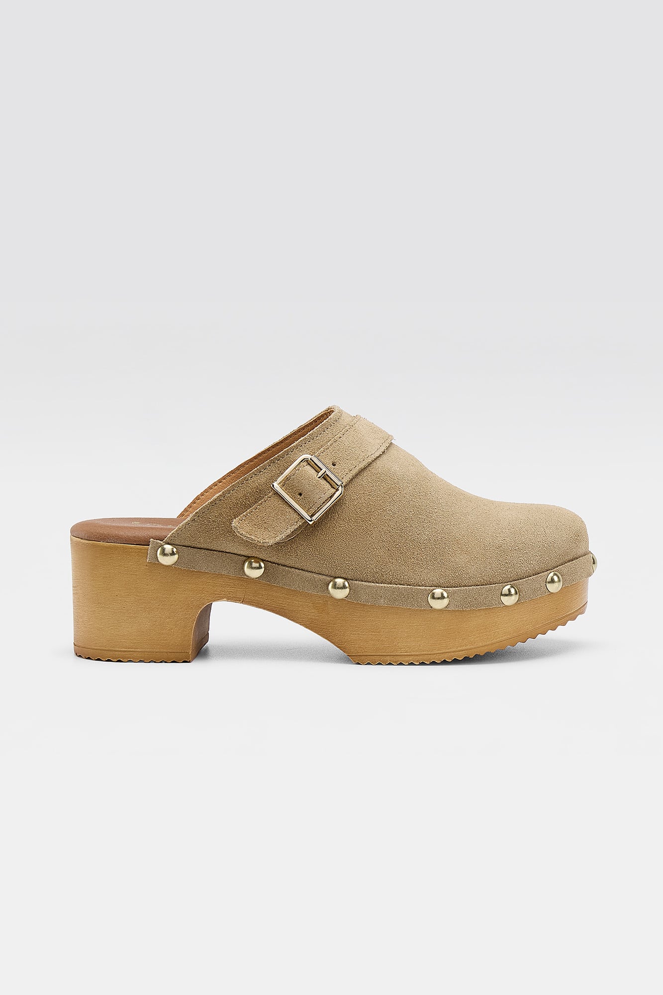 Sierra Clogs - Beige - SOMECHIC
