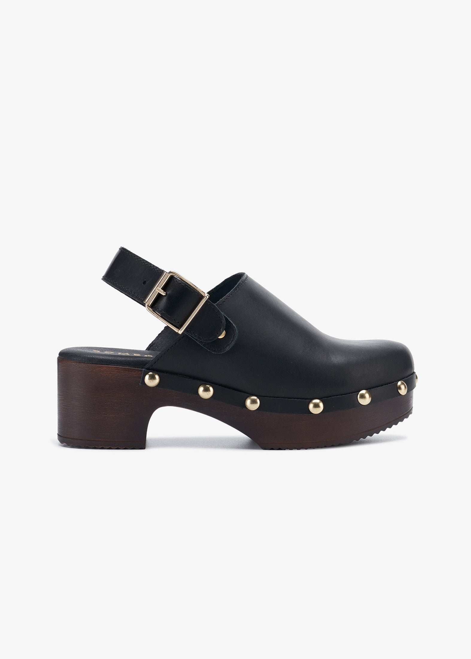 Zuecos Alana Negro