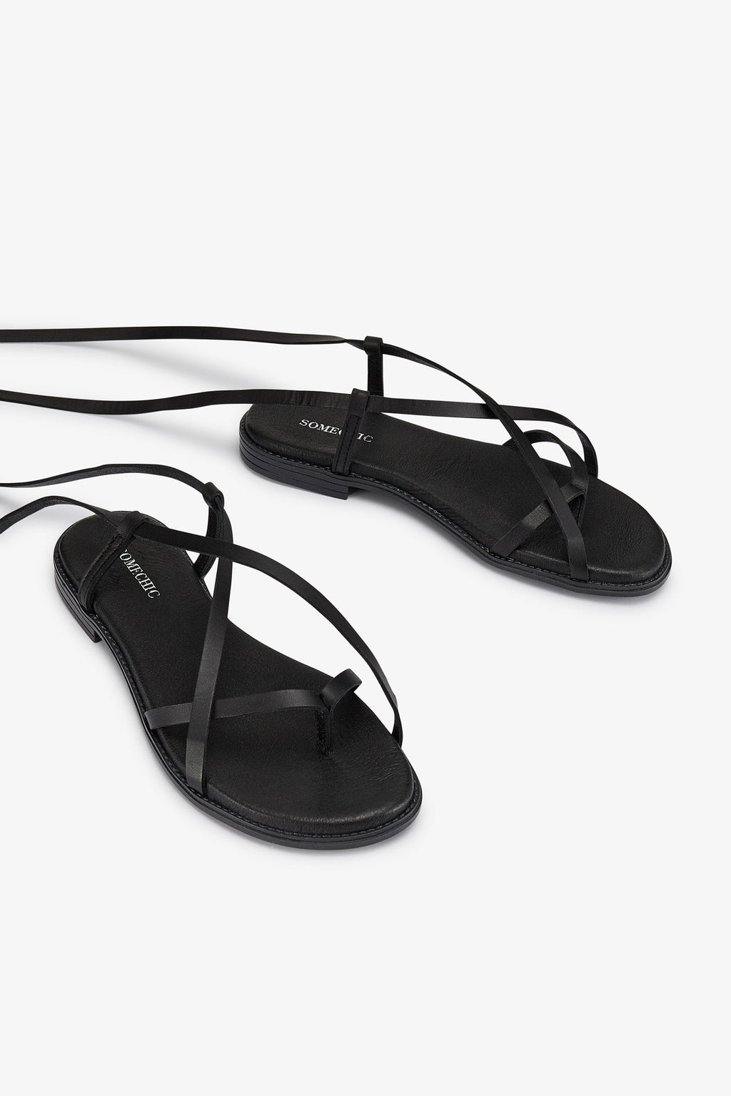 Cali Sandals - Black - SOMECHIC