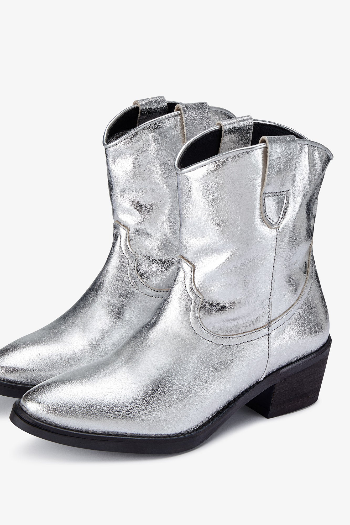 Campera Boots - Silver - SOMECHIC
