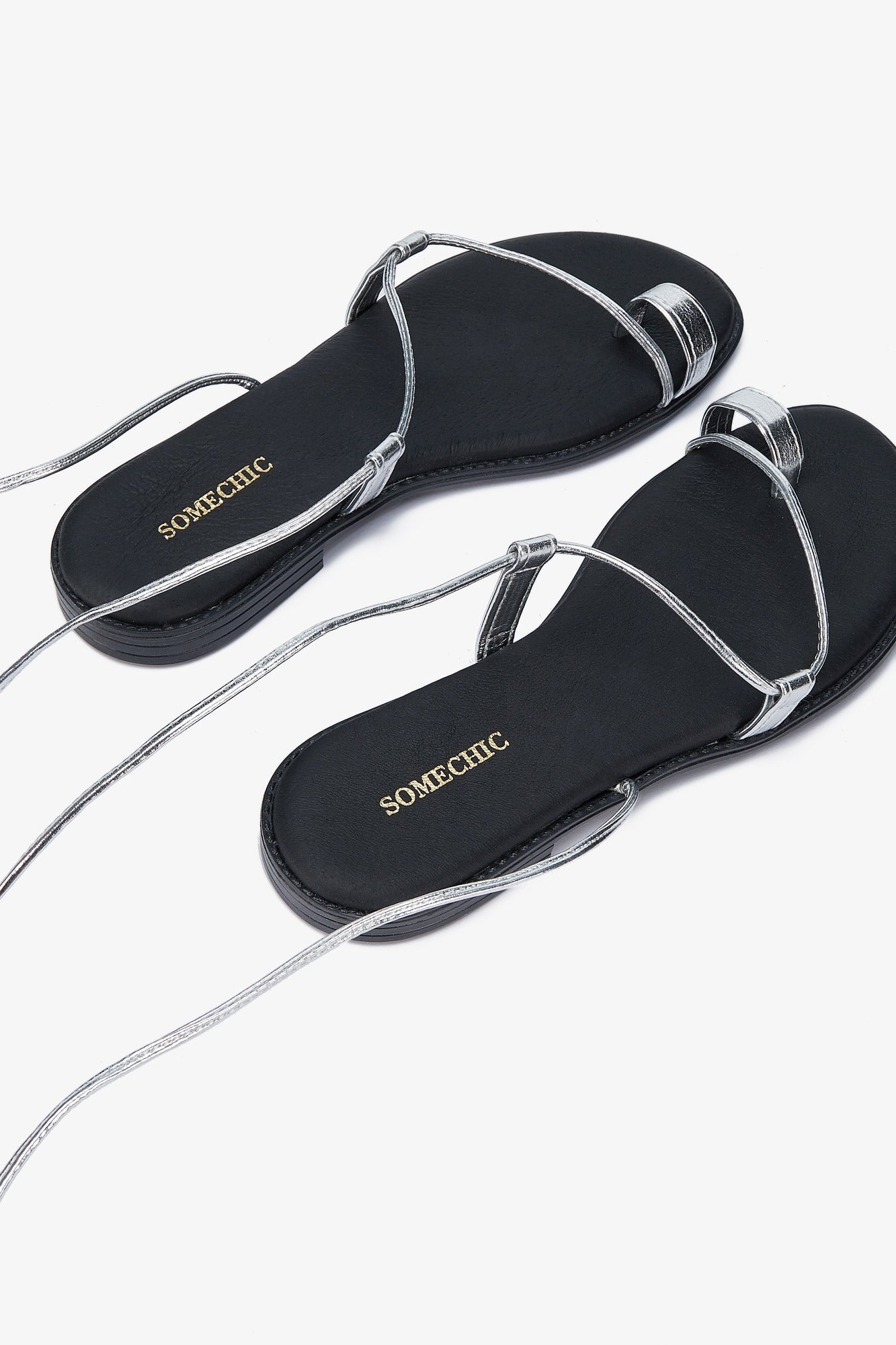 Iris Sandals - Silver - SOMECHIC