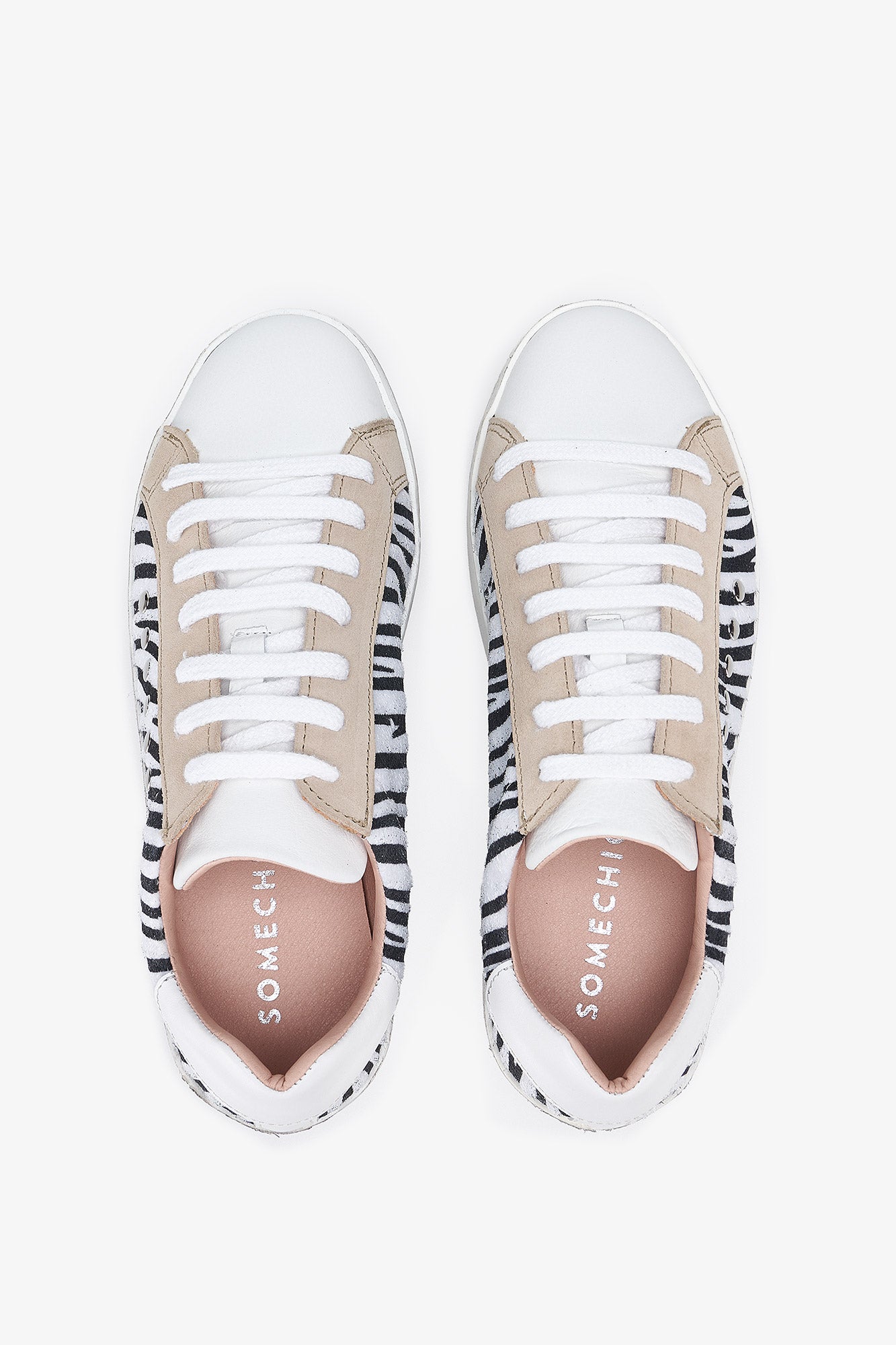 Zoe Sneakers - Zebra - SOMECHIC