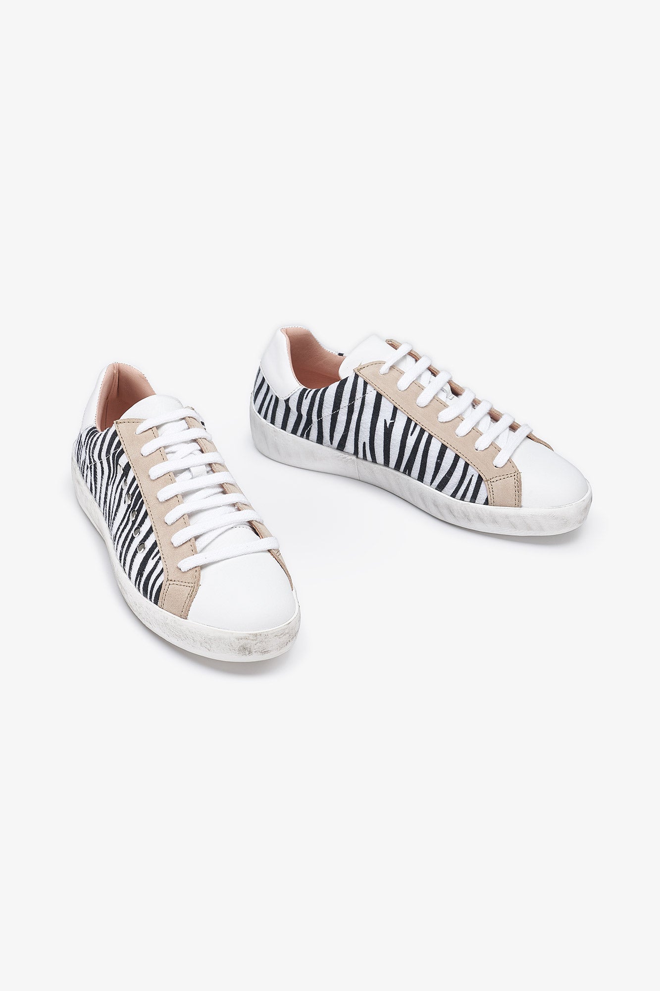 Zoe Sneakers - Zebra - SOMECHIC